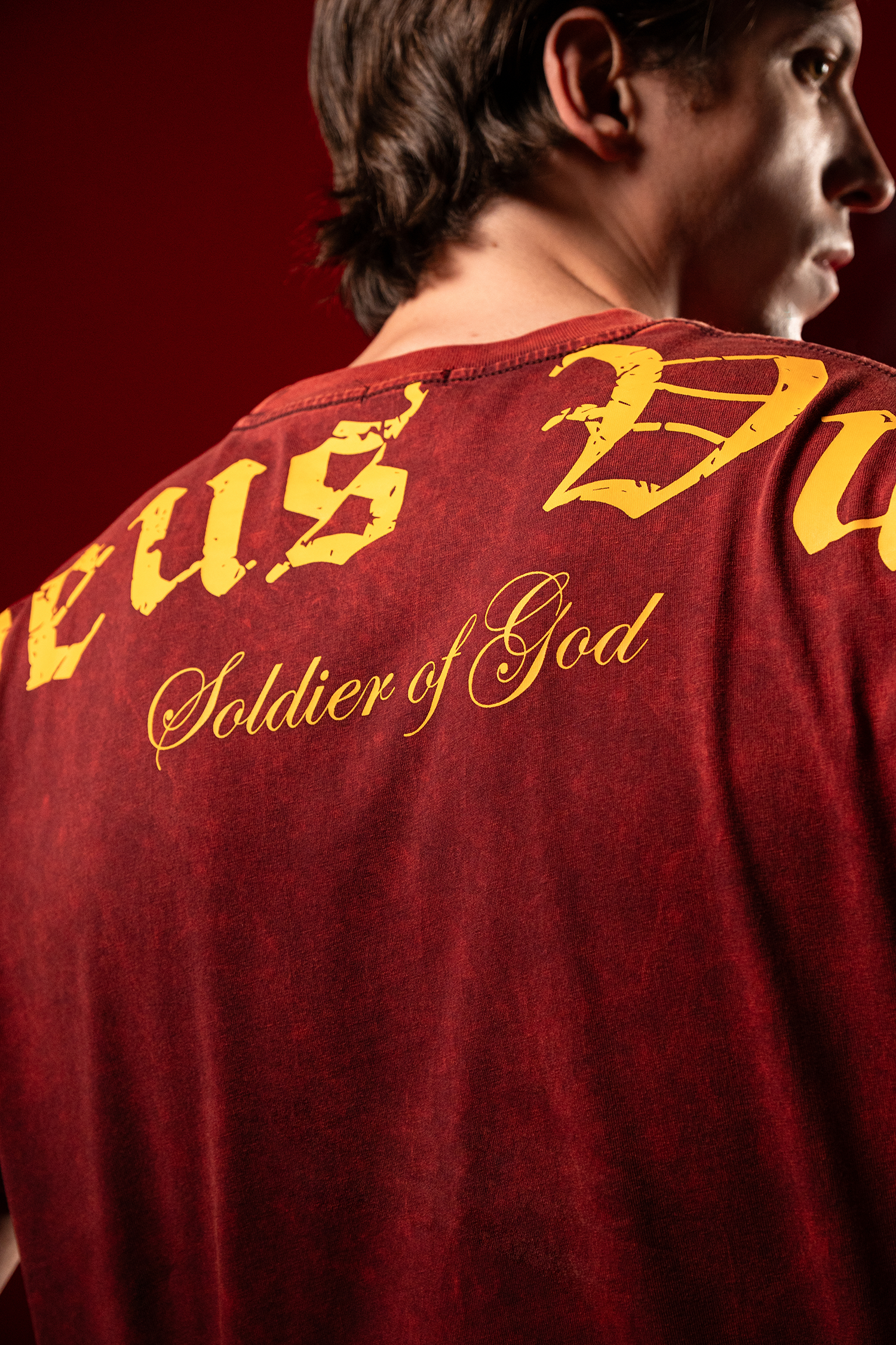Deus Vult T-Shirt - Red