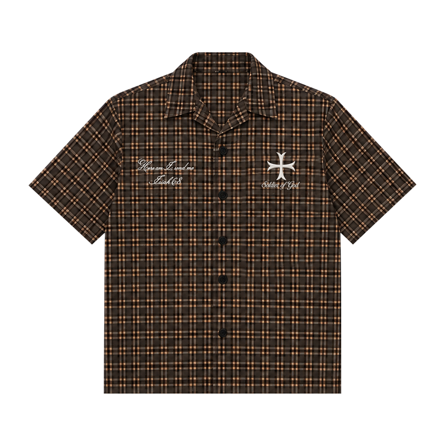 Deus Vult Flannel Shirt