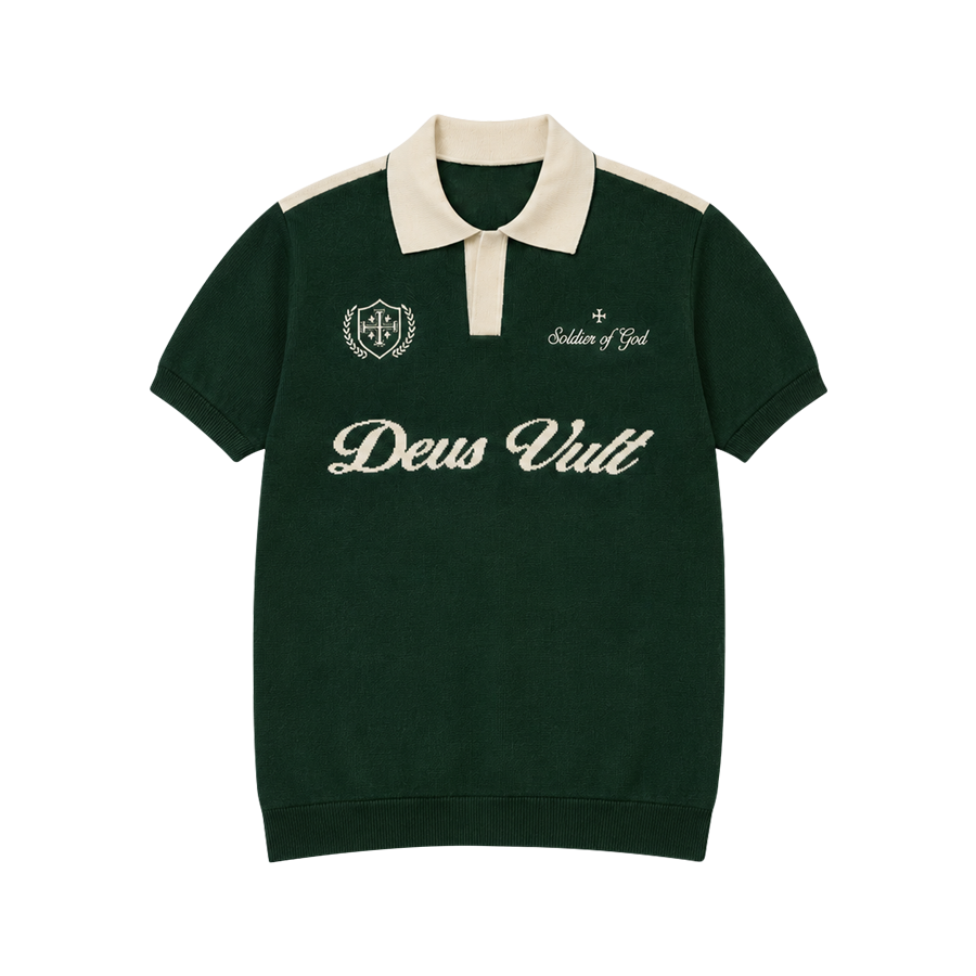 Deus Vult Polo T-Shirt