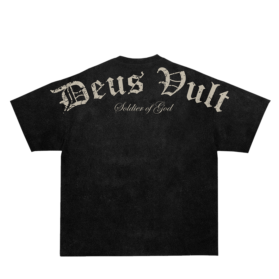 Deus Vult T-Shirt - Black