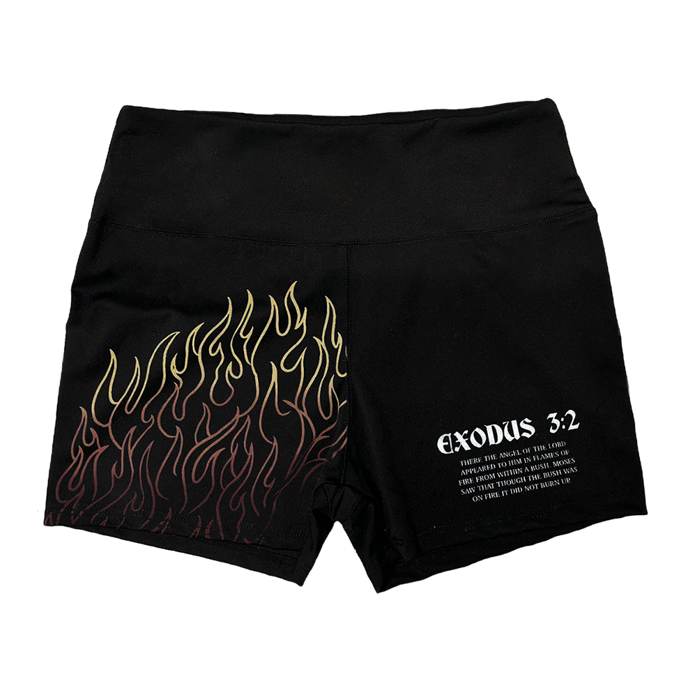 Exodus 3:2 Women's Seamless Shorts