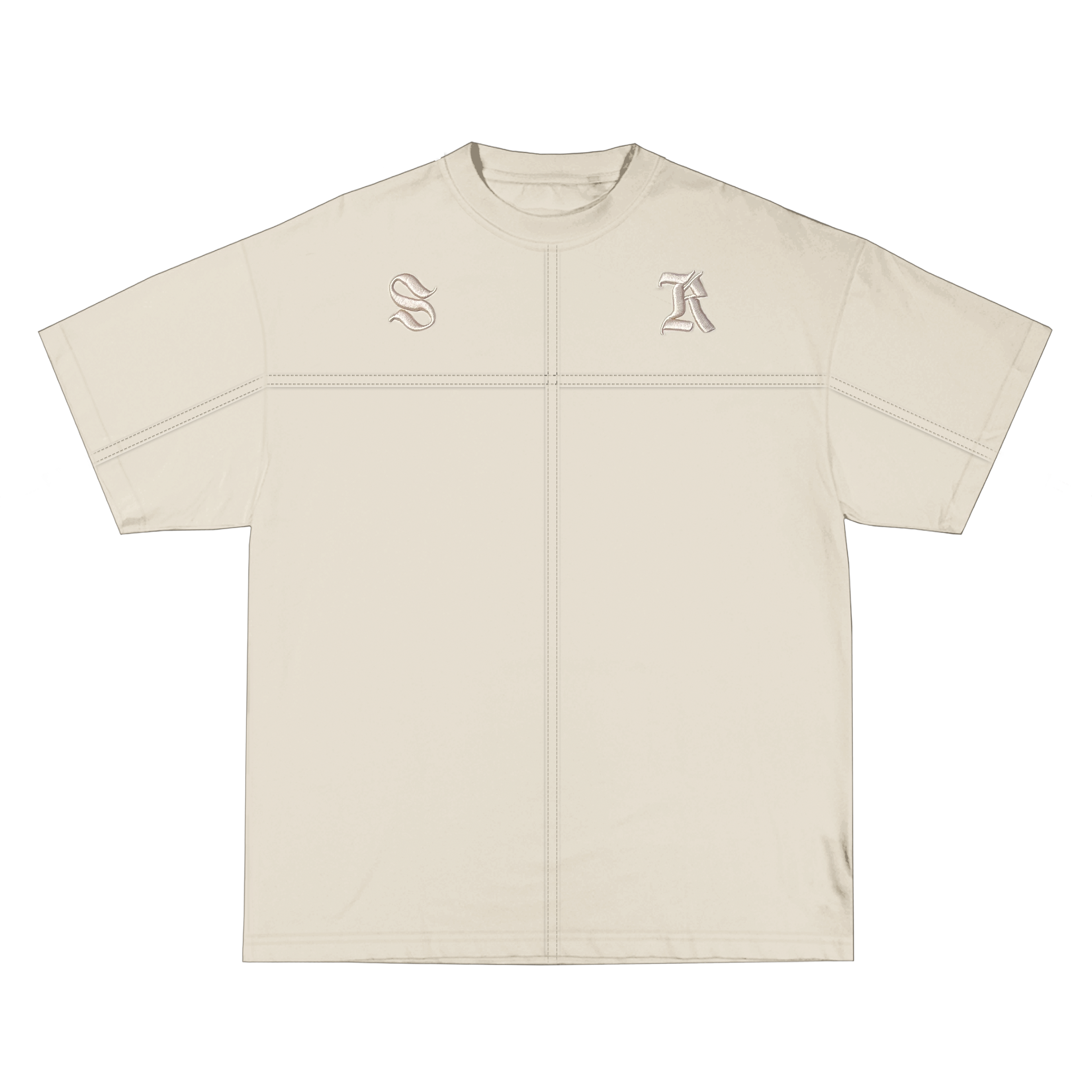 Saint Kaizen Christian gym wear shirt. Features the bold Faithful T-Shirt spiritual design. Oversize fit made from premium 220gr cotton.