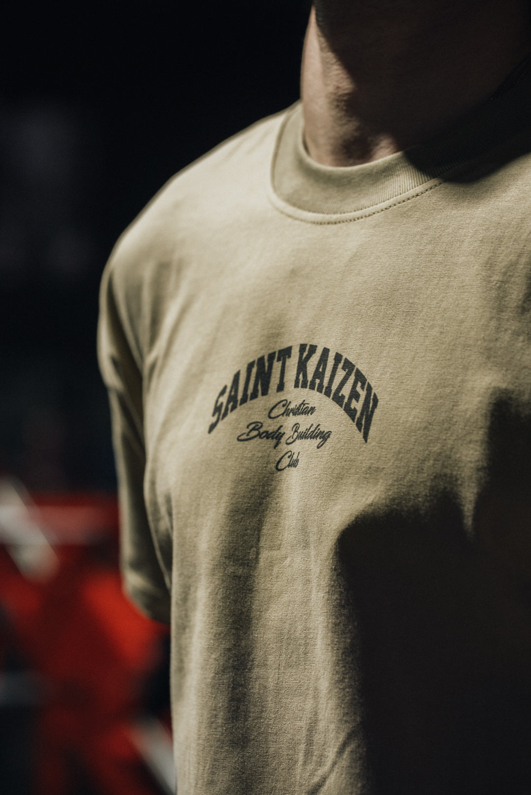 Christian-themed pump cover from Gym Wear, made from 100% premium cotton with a screen print design, providing an ultra-soft feel for stylish and comfortable workouts.