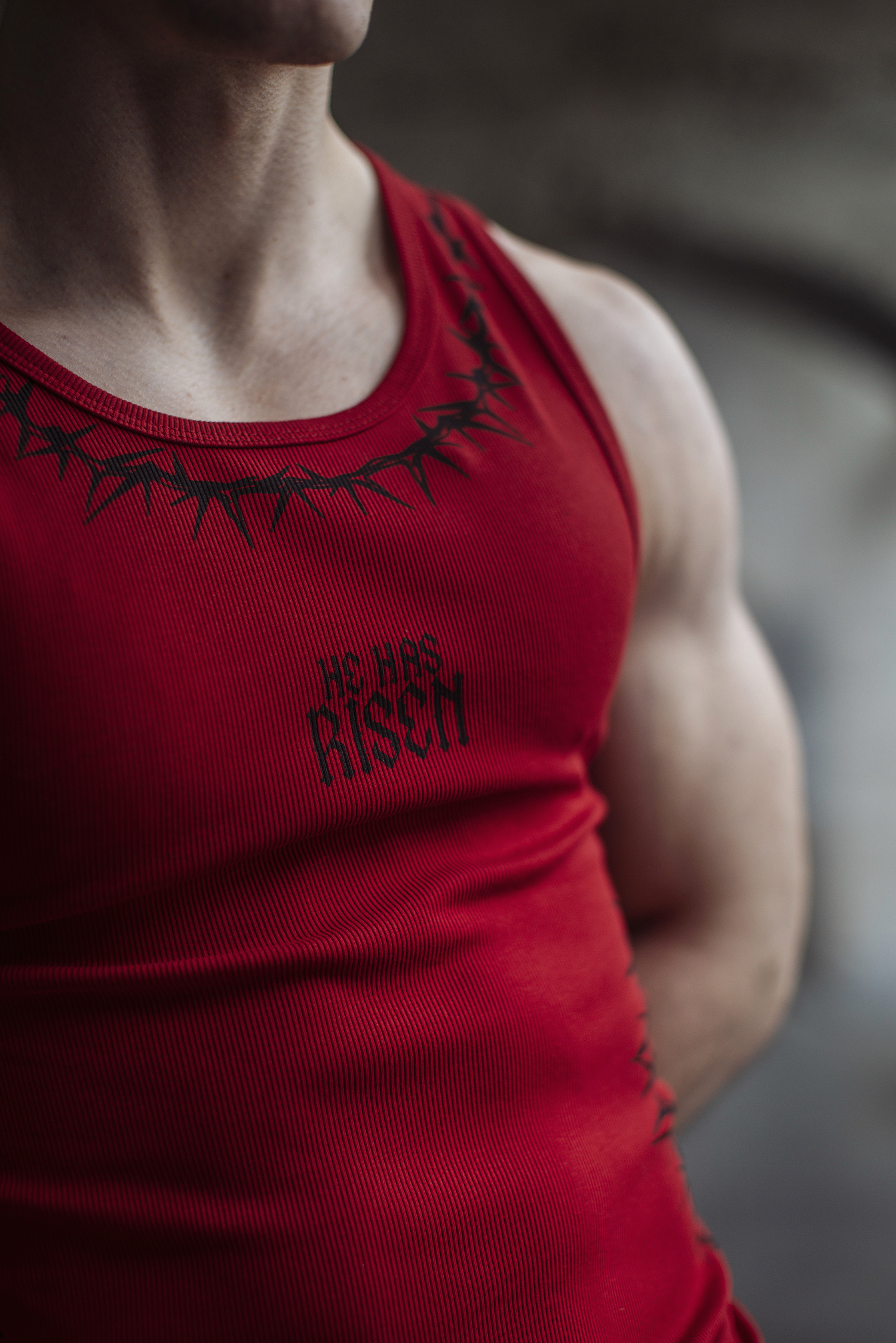 Risen Tank Top - Red