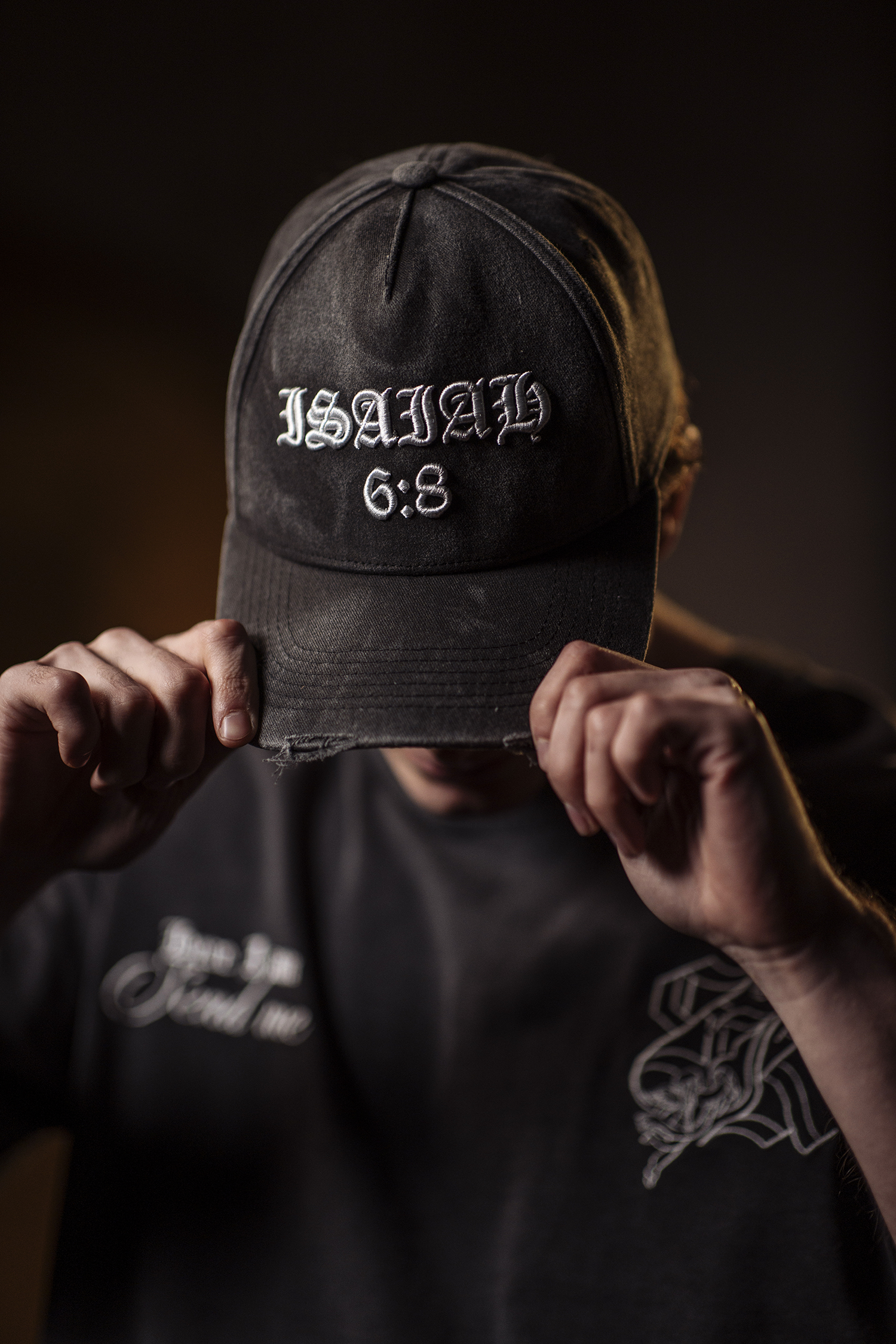 Isaiah 6:8 Embroiderey Cap