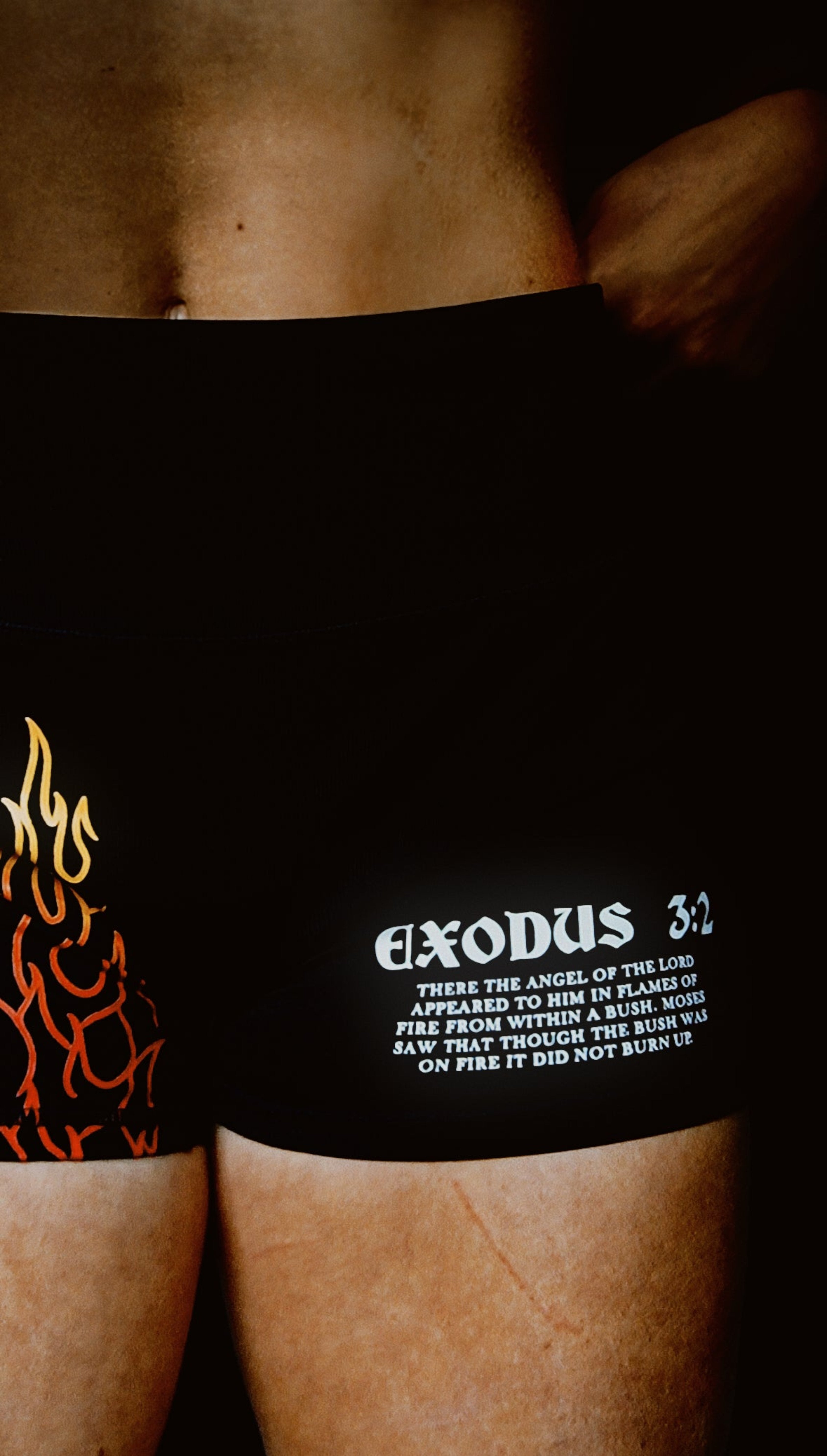 Exodus 3:2 Women's Seamless Shorts