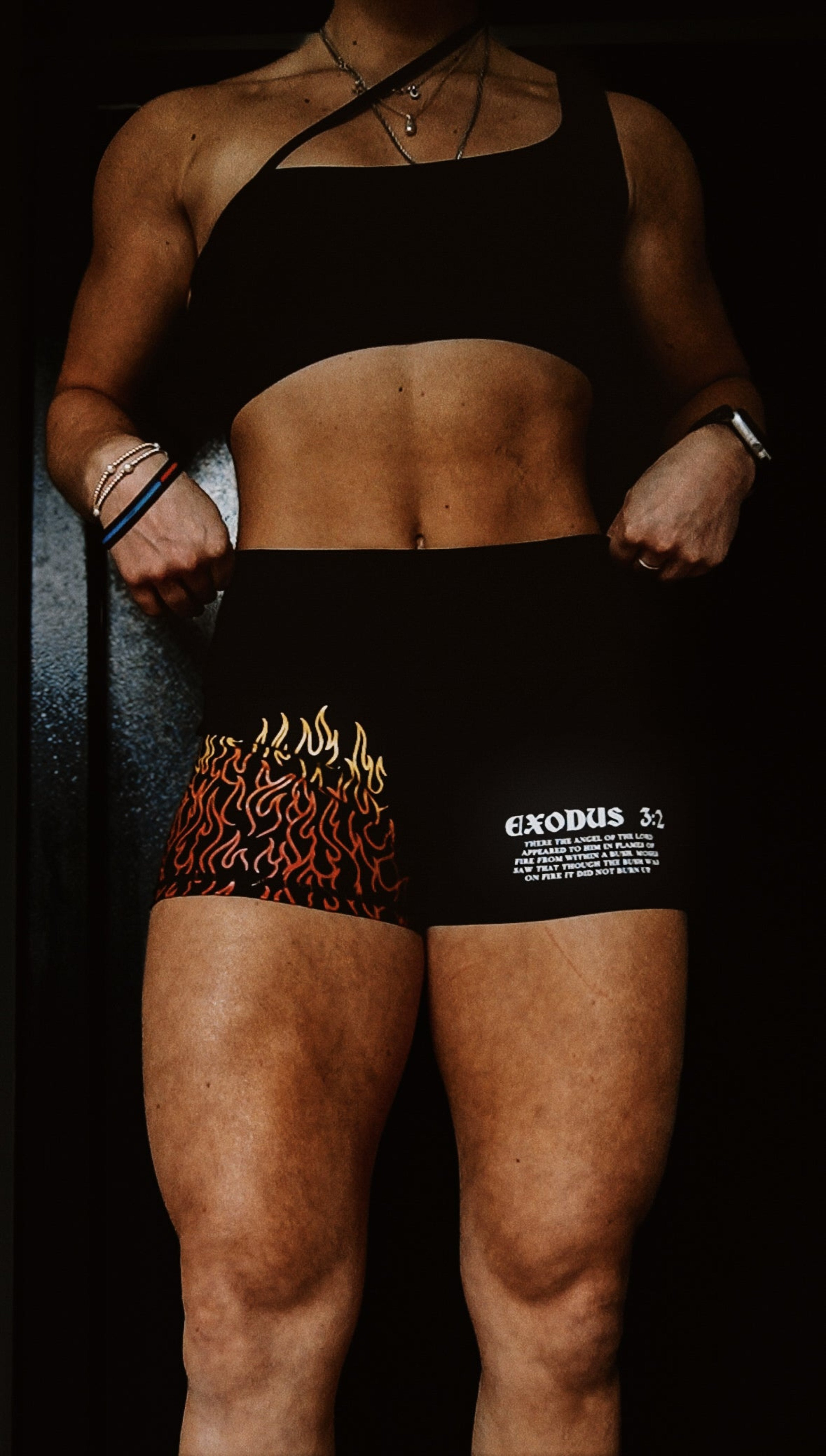 Exodus 3:2 Women's Seamless Shorts