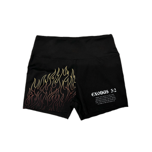 Exodus 3:2 Women's Seamless Shorts