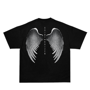 Angel Wings Pump Cover - Black