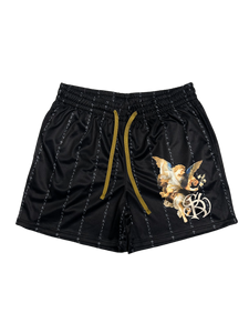 Gold Angel Shorts - Black
