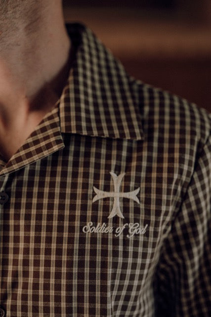 Deus Vult Flannel Shirt