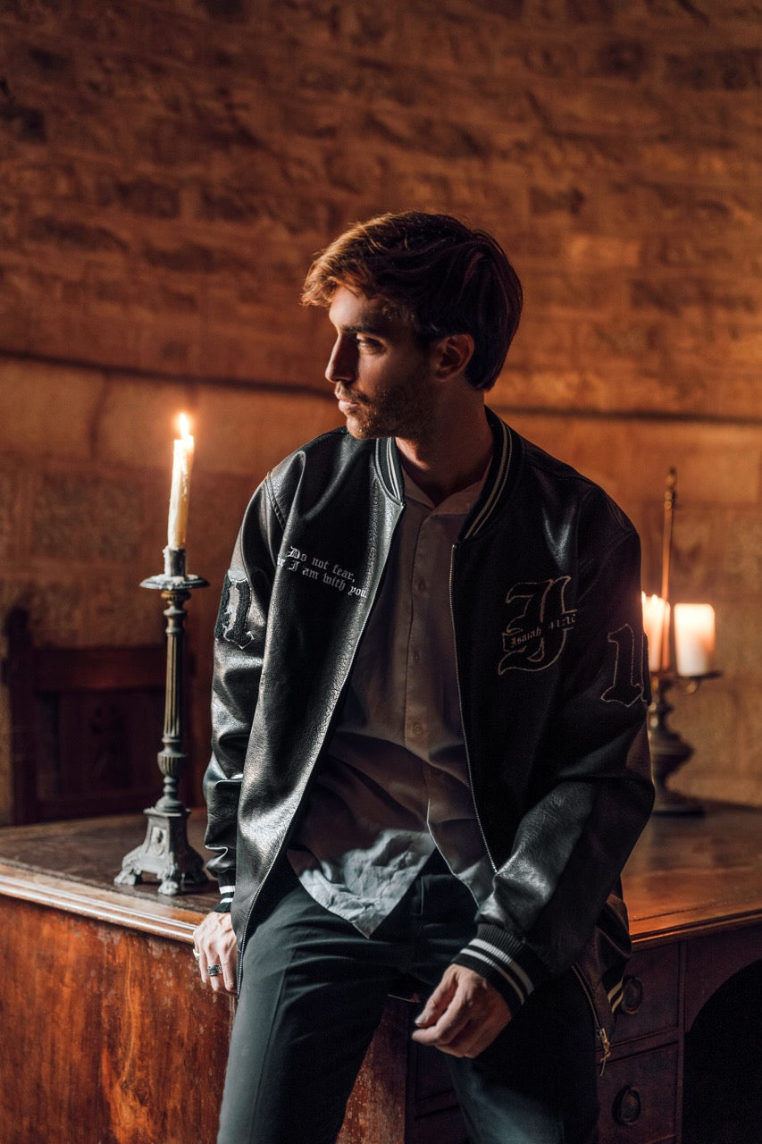 Archangel Michael Varsity Jacket