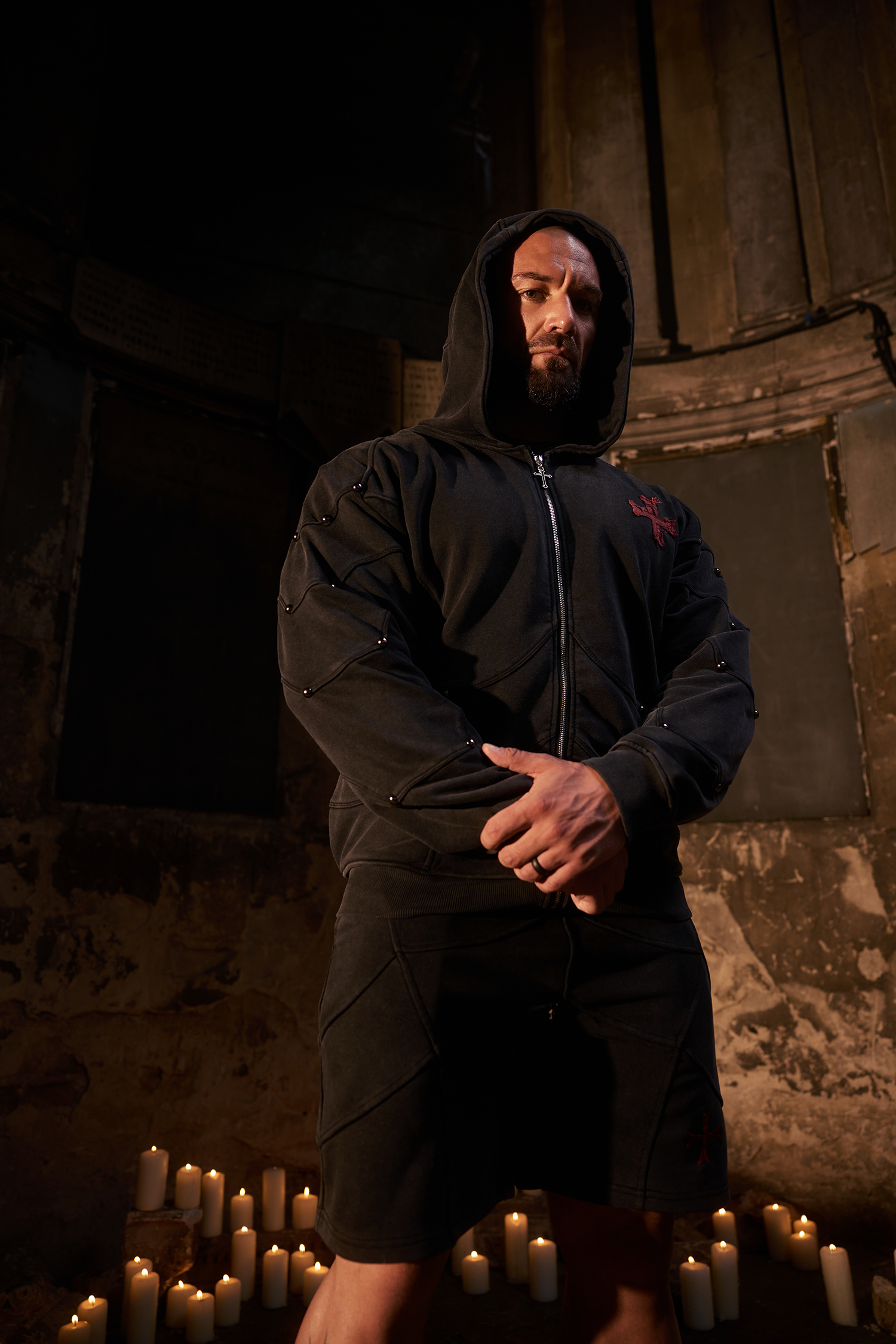 Crusader Armor Zip Up Hoodie