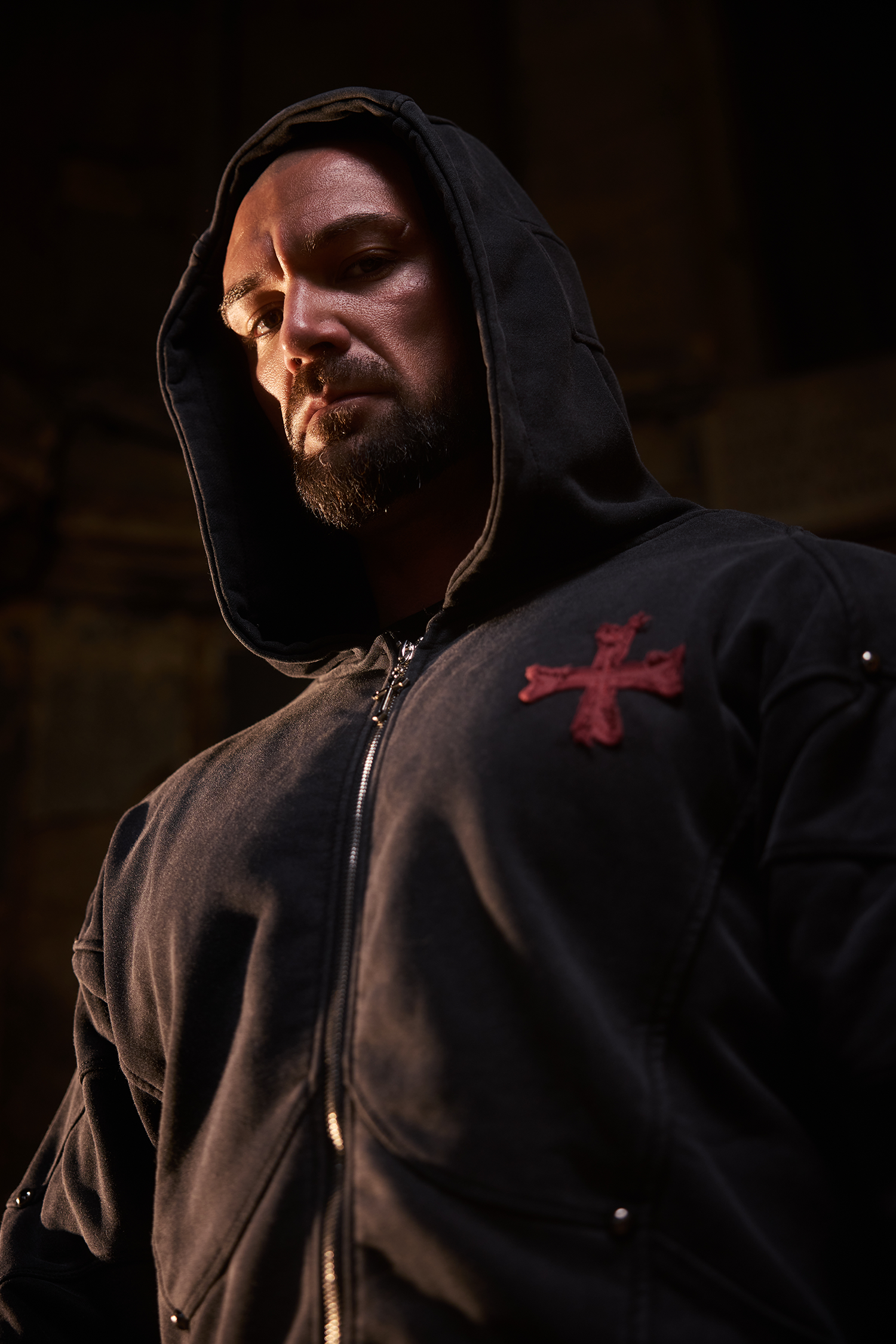 Crusader Armor Zip Up Hoodie