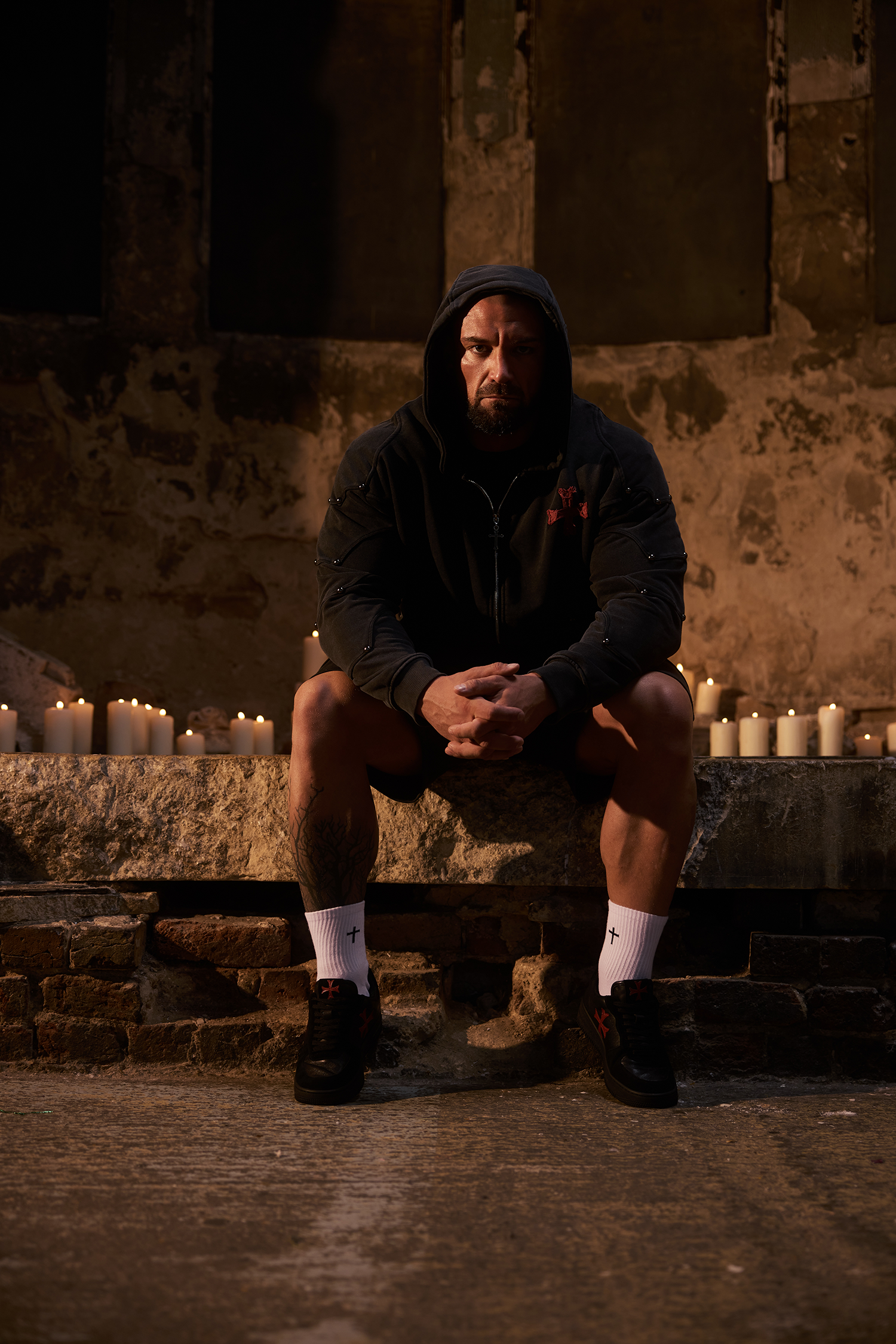 Crusader Armor Zip Up Hoodie
