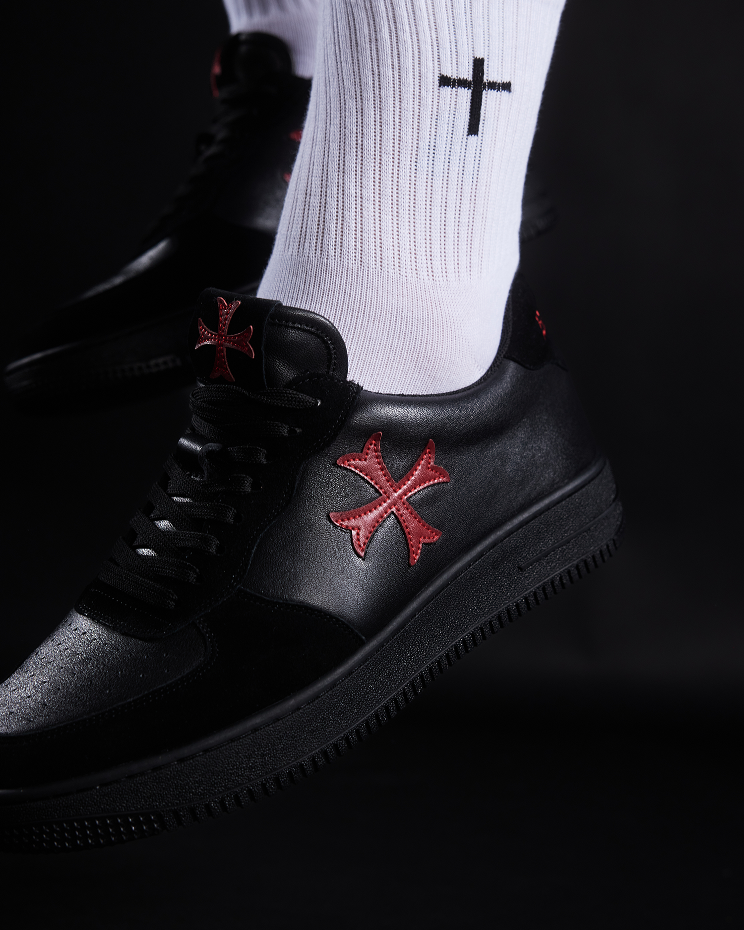 Crusader Cross Sneakers