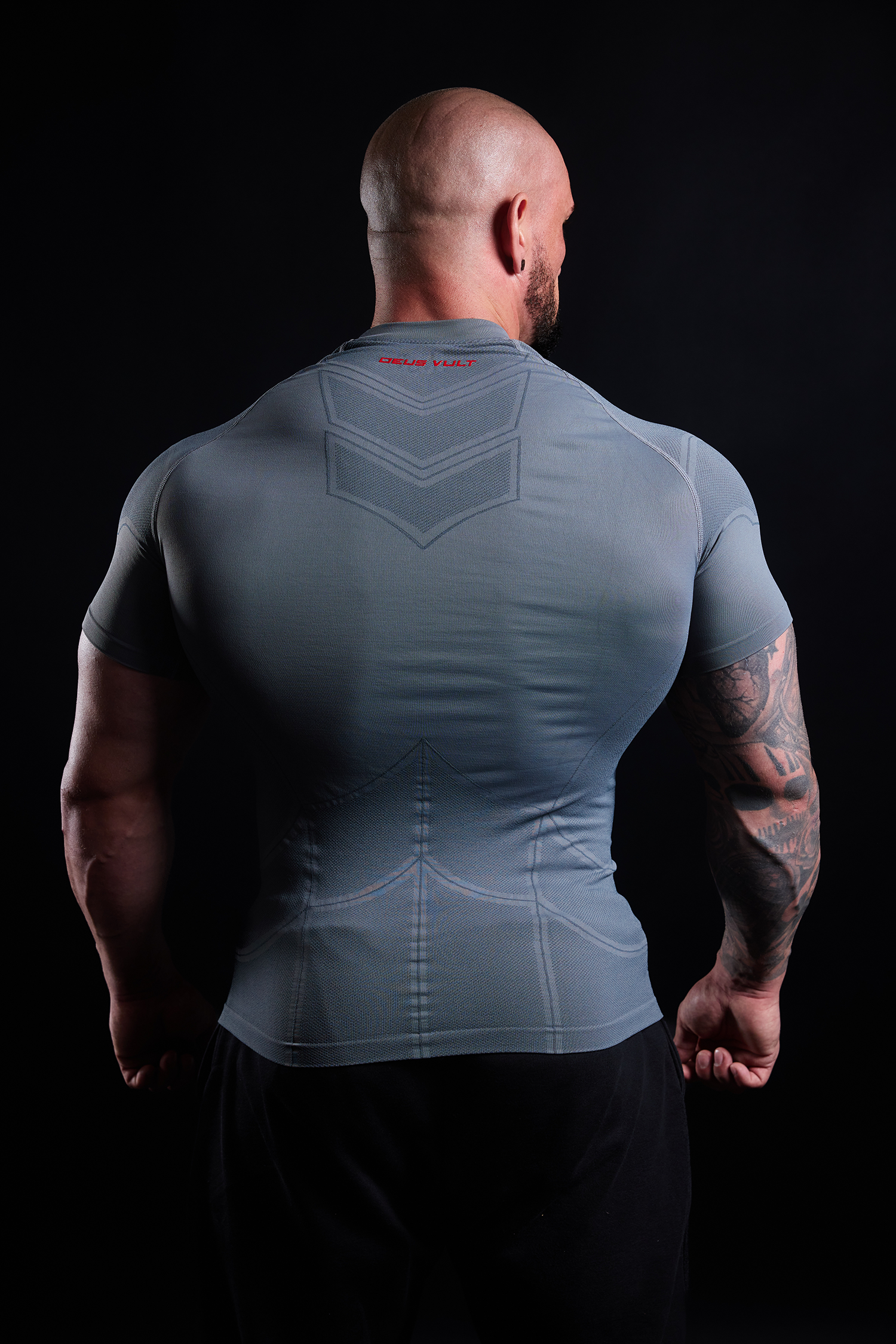 Crusader Armor Compression Tee - Gray