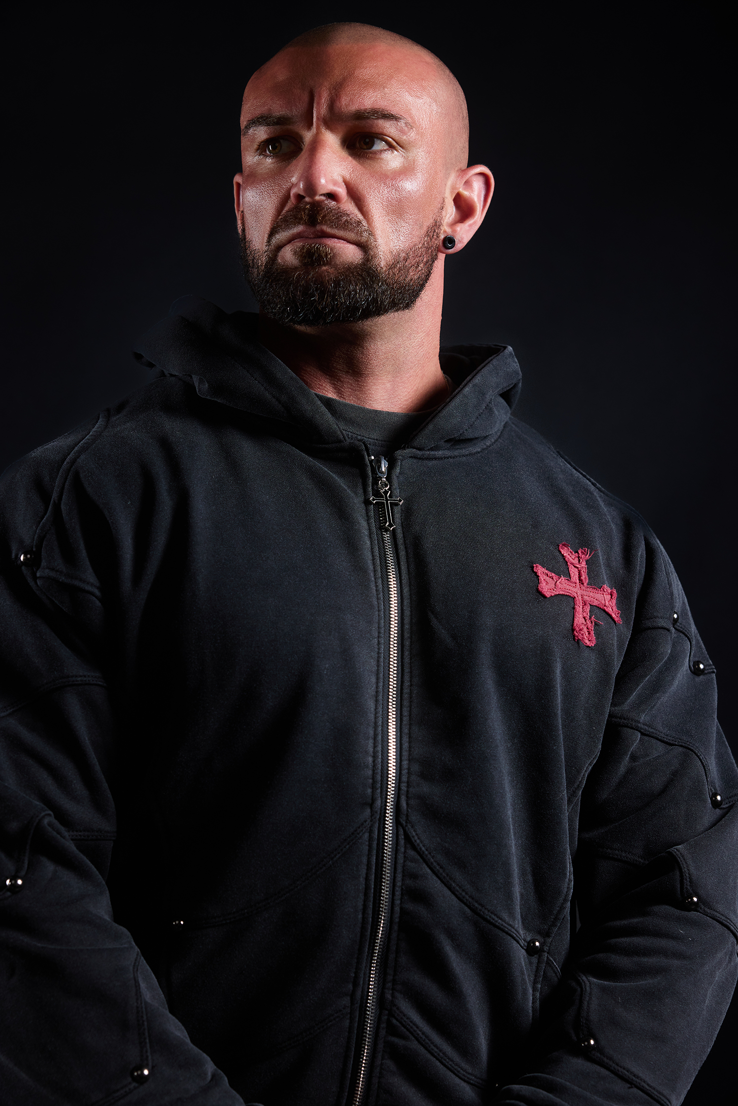 Crusader Armor Zip Up Hoodie