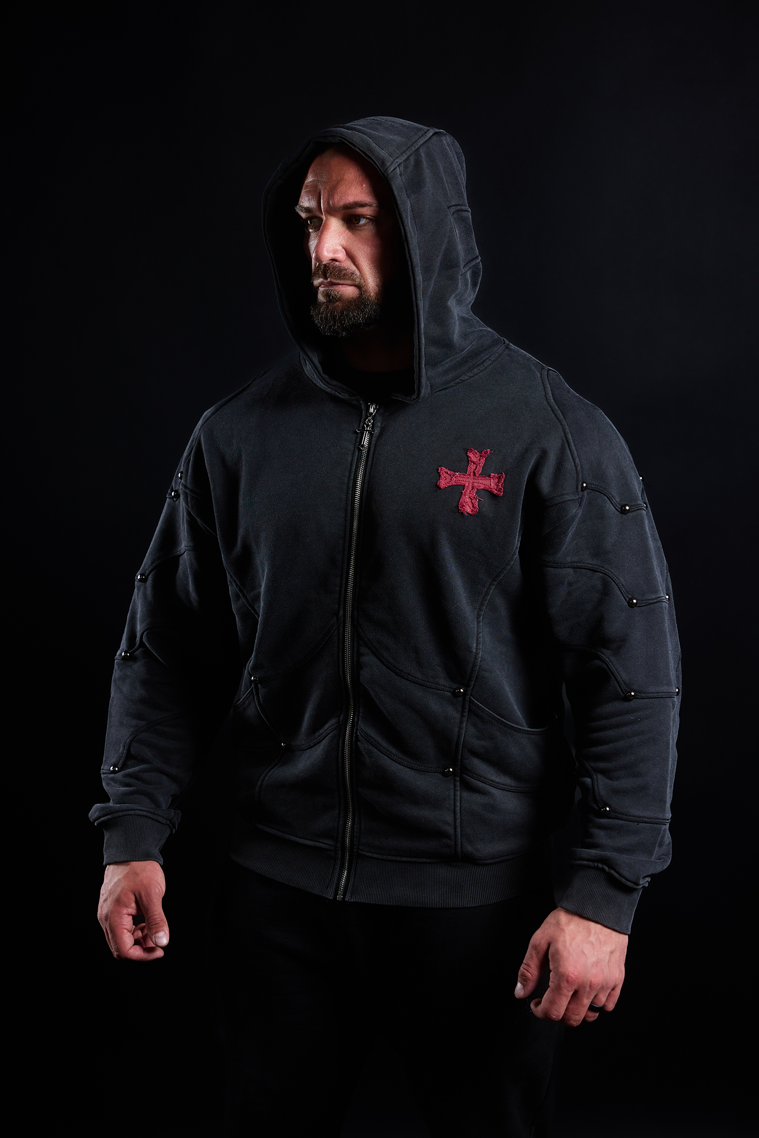 Crusader Armor Zip Up Hoodie