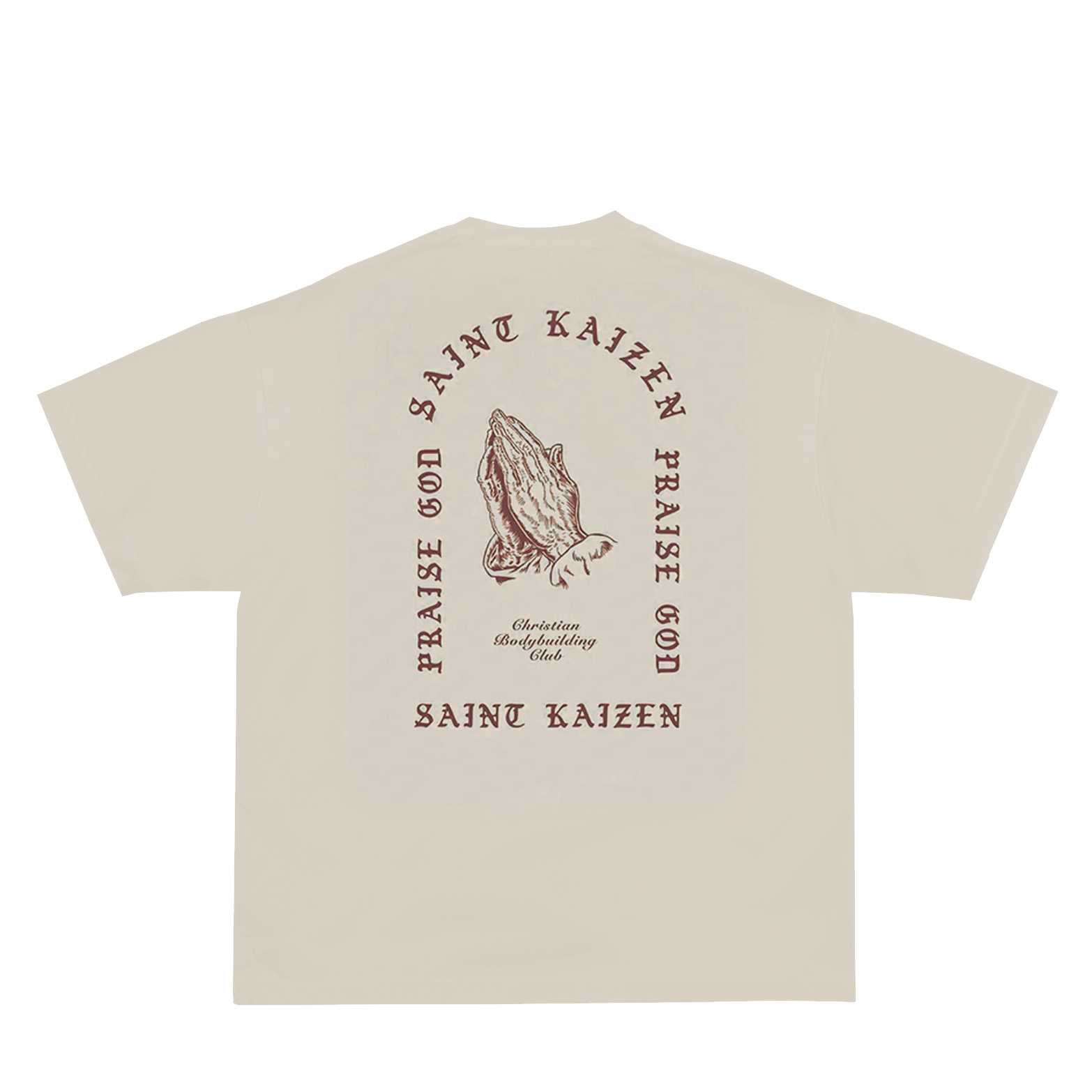Praise God T-Shirt - Cream