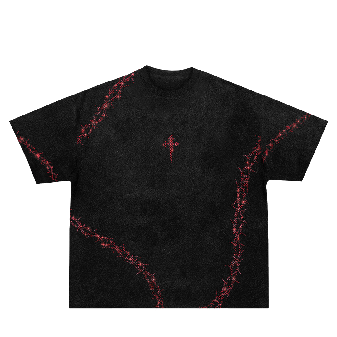 Risen Rhinestone T-Shirt