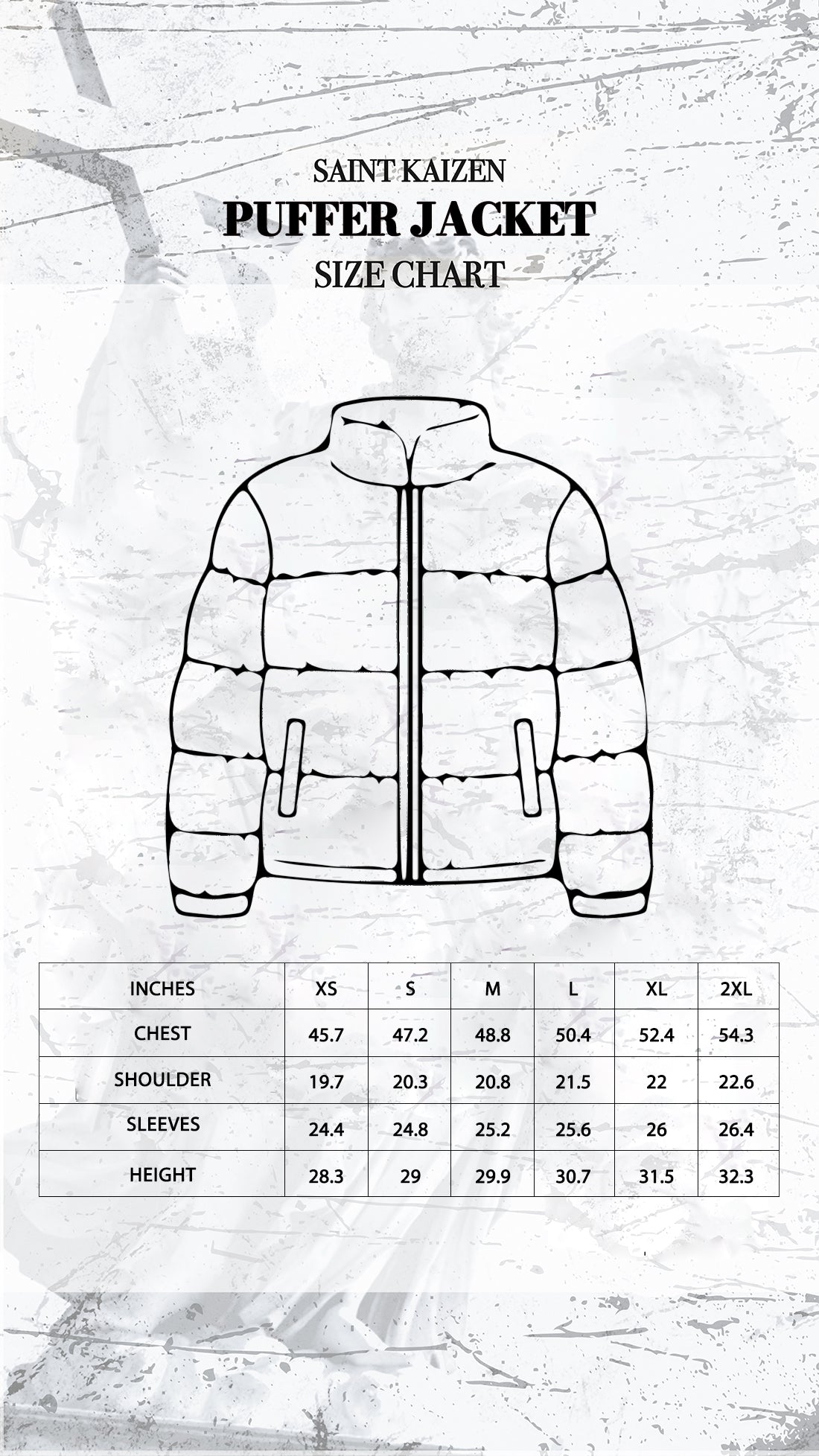 Archangel Michael Puffer Jacket