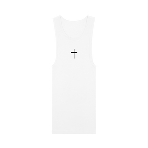 Christian-themed Stringer from Gym Wear, featuring high-quality fabric and an inspirational design, ideal for comfortable and motivating workouts.