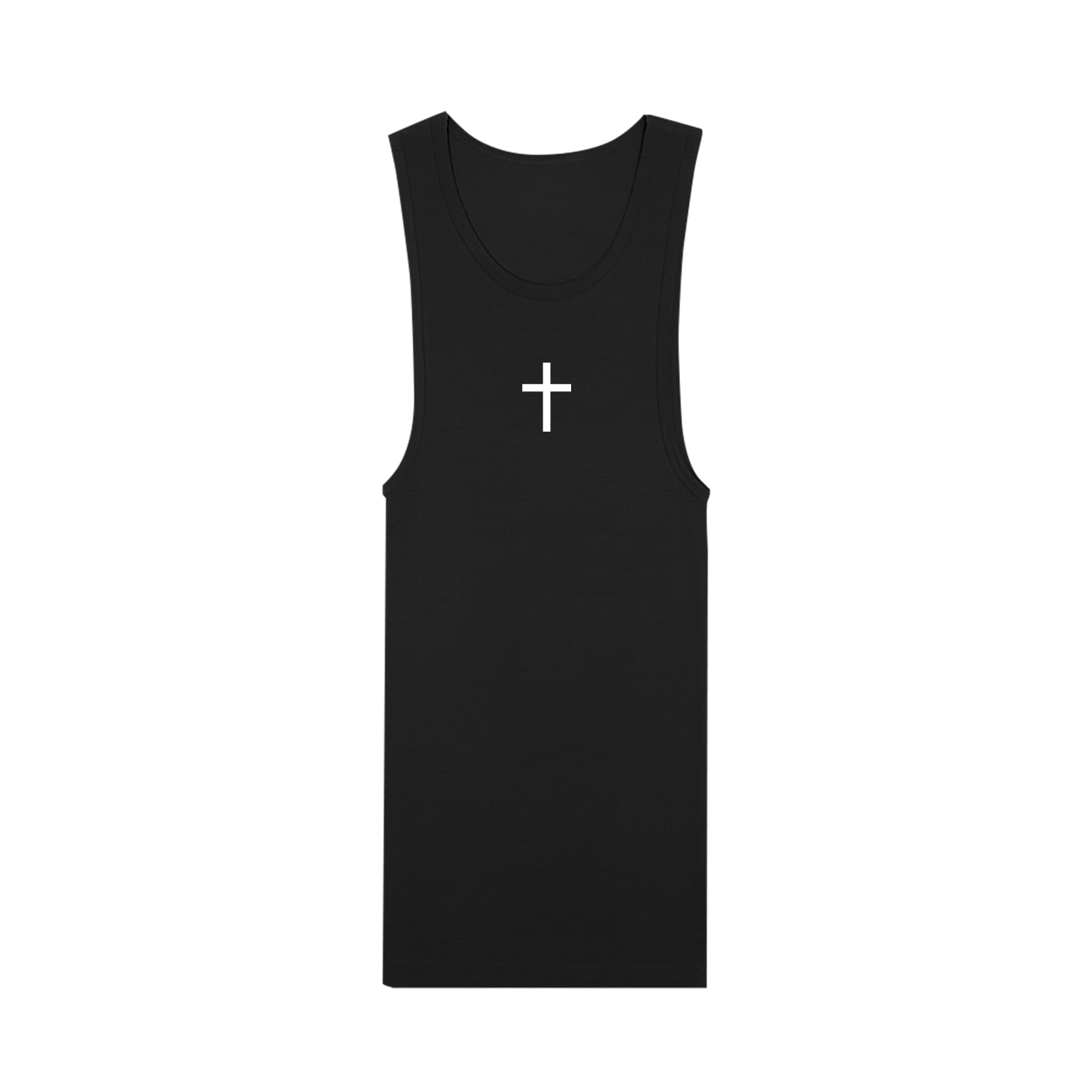 Christian-themed Stringer from Gym Wear, featuring high-quality fabric and an inspirational design, ideal for comfortable and motivating workouts.