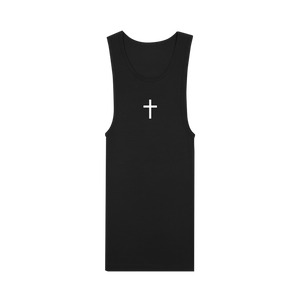 Christian-themed Stringer from Gym Wear, featuring high-quality fabric and an inspirational design, ideal for comfortable and motivating workouts.