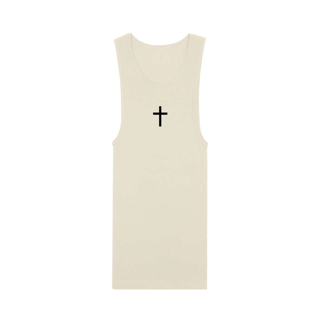 Christian-themed Stringer from Gym Wear, featuring high-quality fabric and an inspirational design, ideal for comfortable and motivating workouts.