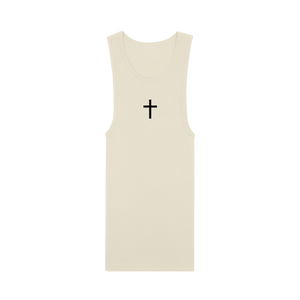 Christian-themed Stringer from Gym Wear, featuring high-quality fabric and an inspirational design, ideal for comfortable and motivating workouts.