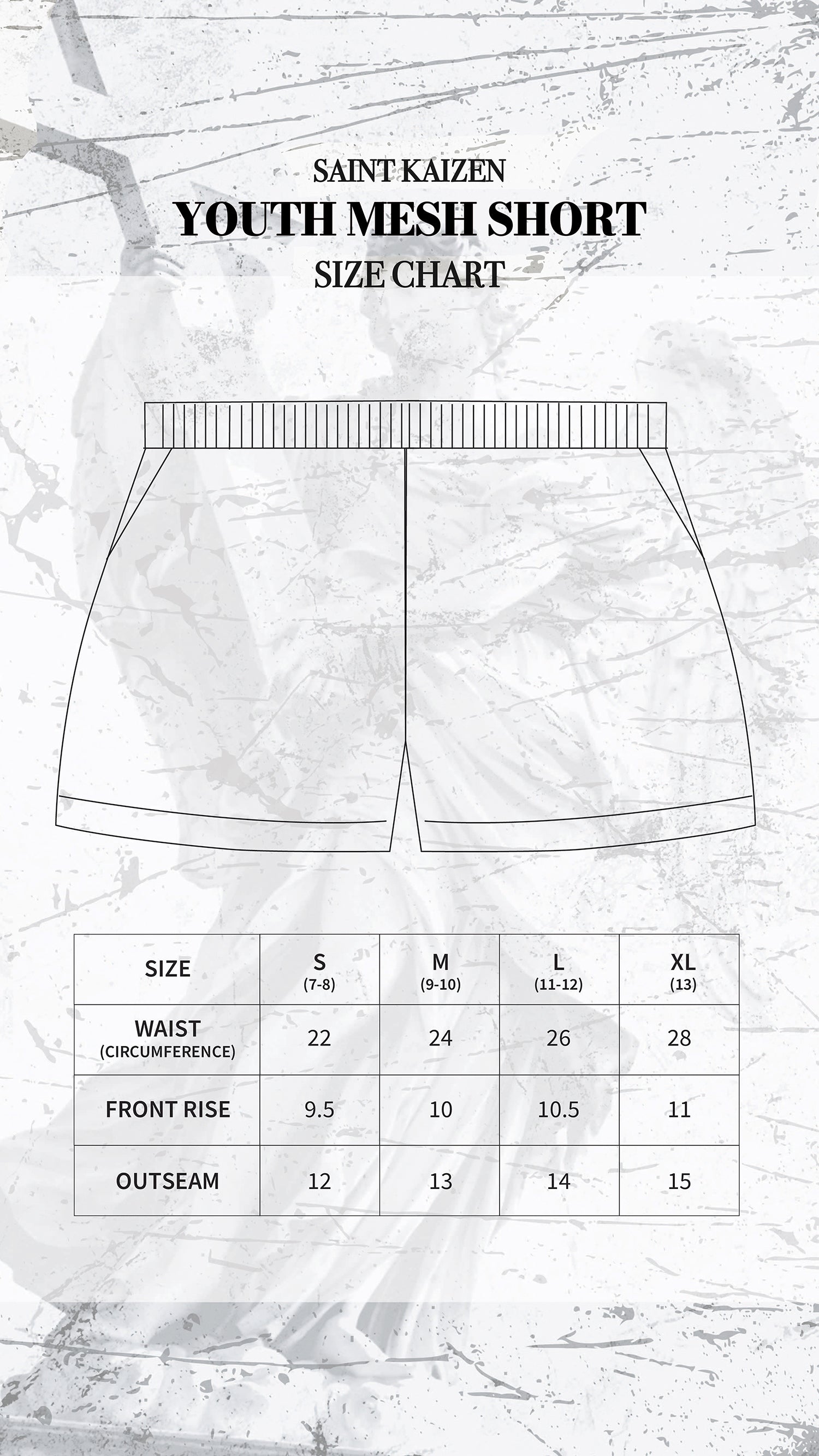 Archangel Michael Youth Mesh Shorts