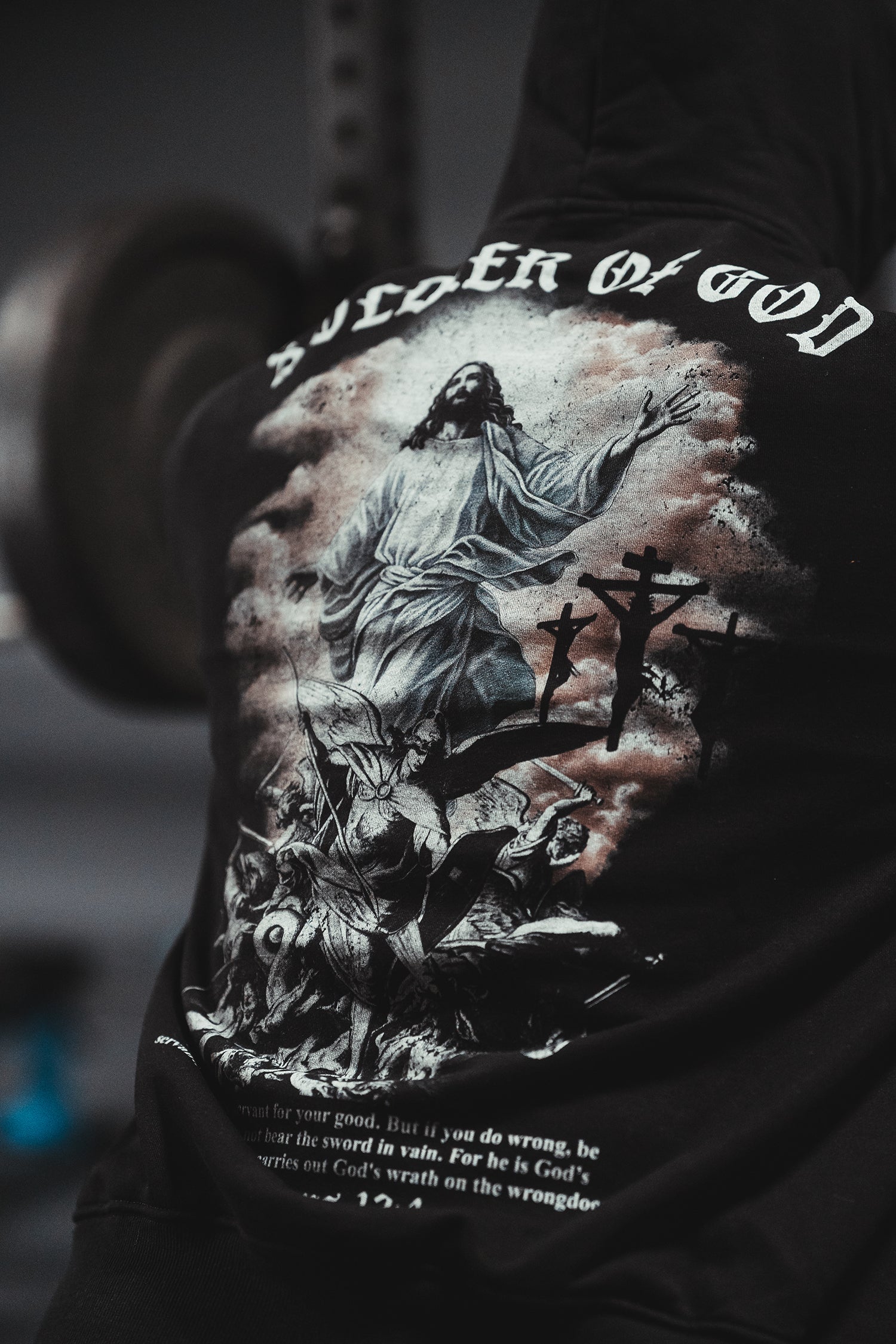 Soldier of God Hoodie Black