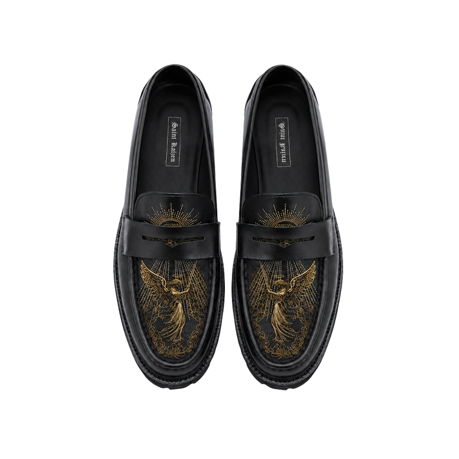 Archangel Embroidery Loafers