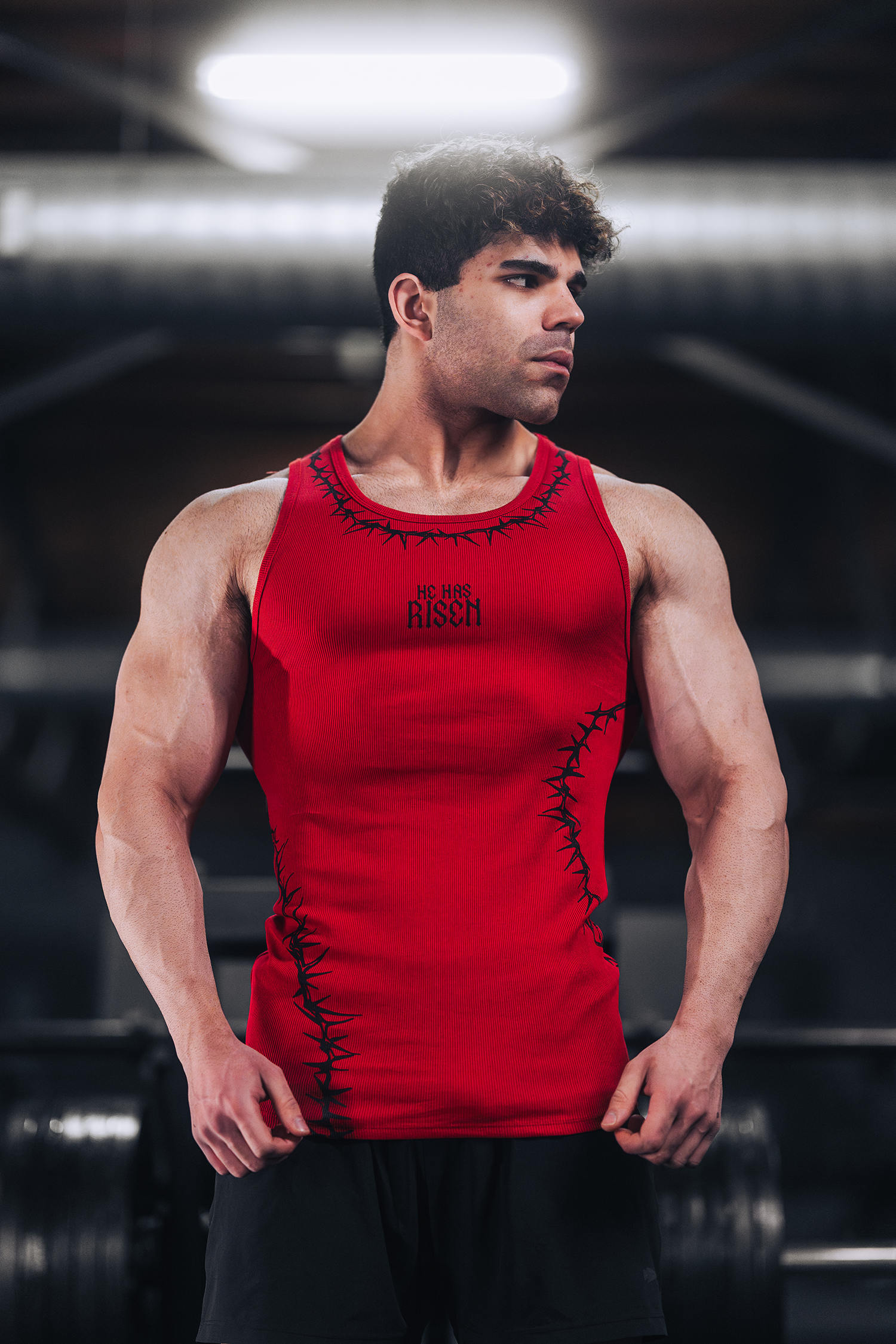 Risen Tank Top - Red