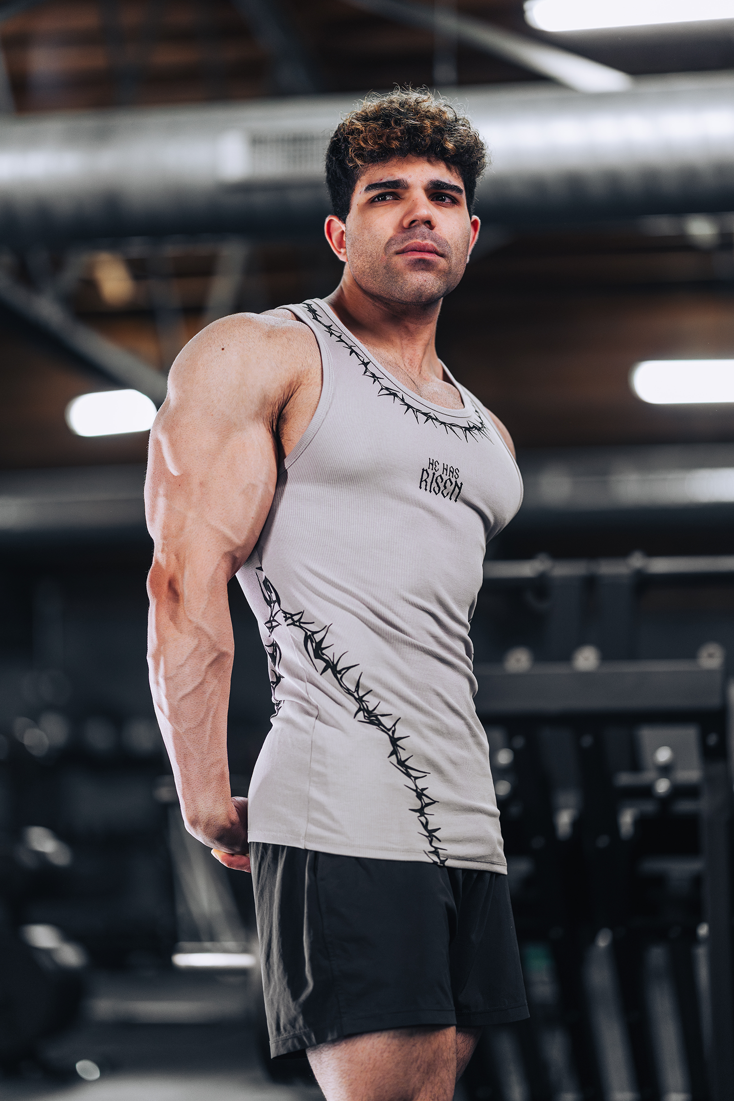 Risen Tank Top - Gray